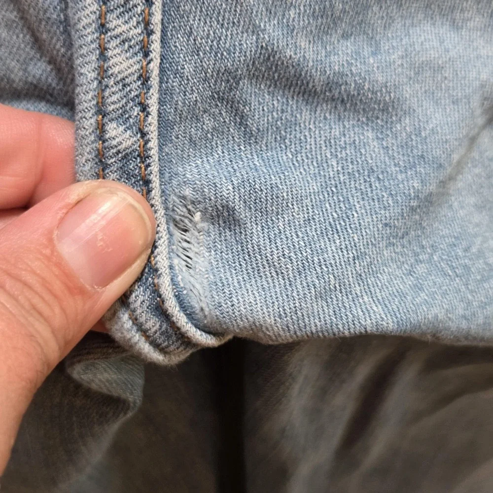 Levis 541 Jeans Mens 38x30 Blue Athletic Fit Tapered Light Wash Denim Pants